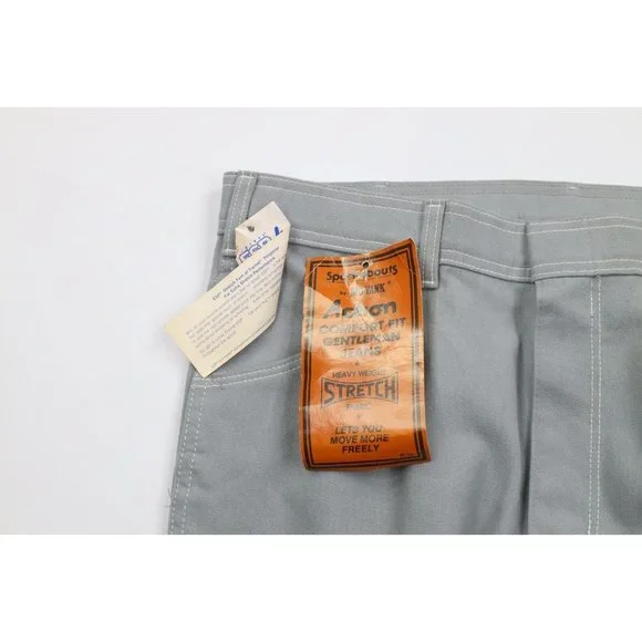 Deadstock Vintage 70s Streetwear Mens 38x30 Heavyweight Bell Bottoms Jeans USA